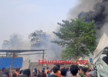 इटहरीमा लागेको आगो नियन्त्रणमा