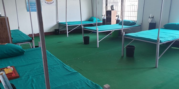 इटहरीमा निजी स्तरबाट तयार भएको ८० बेडको आइसोलेसन सञ्चालनमा आयो