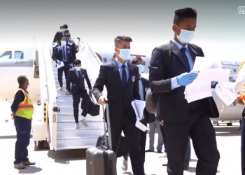 नेपाली फुटबल टोली इराक पुग्यो