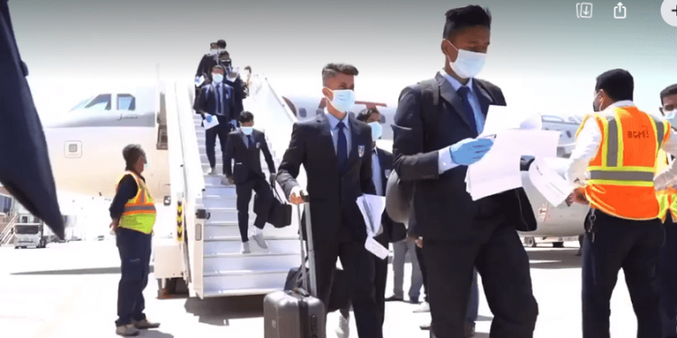 नेपाली फुटबल टोली इराक पुग्यो