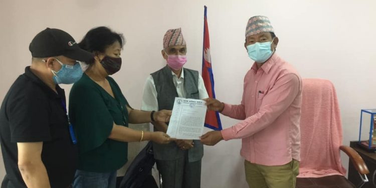 वीपीमा बेथिति अन्त्यको माग गर्दै ज्ञापन पत्र
