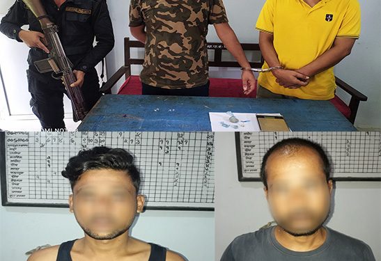 ब्राउनसुगरसहित मोरङबाट चारजना पक्राउ