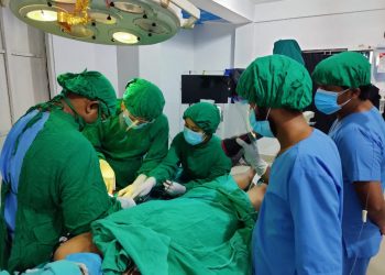 इटहरीको बेदान्त हस्पिटलमा सफल रुपमा अप्रेसन