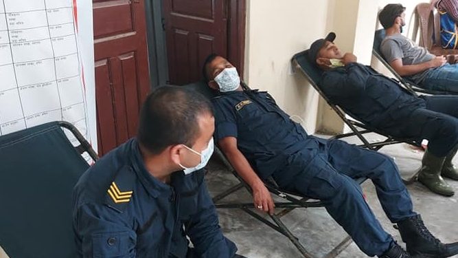 तरहरामा लायन्सद्धारा गरिएको रक्तदानमा ७४ पिन्ट रगत संकलन