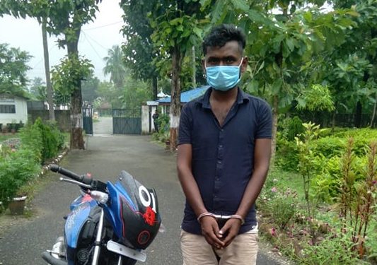 सुनसरीमा लागूऔषध ब्राउनसुगरसहित एक पक्राउ
