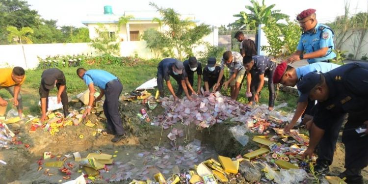 मोरङको सिमा नाका बाट अवैधरुपमा भित्रिने पटका प्रहरीद्धारा नियन्त्रण