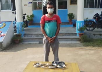 मोरङमा ९४ तोला चाँदीसहित एक पुरुष पक्राउ