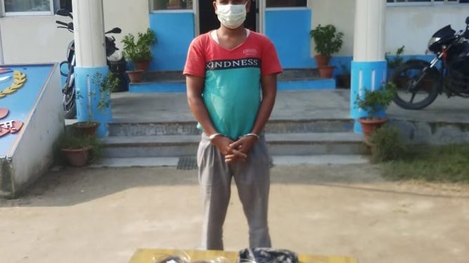 मोरङमा ९४ तोला चाँदीसहित एक पुरुष पक्राउ