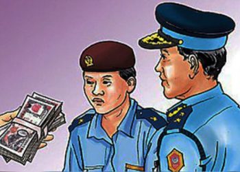 उदयपुरमा ट्राफिक प्रहरीलाई आर्थिक प्रलोभन देखाउने एक पक्राउ