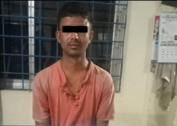 डिजिटल तराजु र ब्राउनसुगरसहित एक पक्राउ