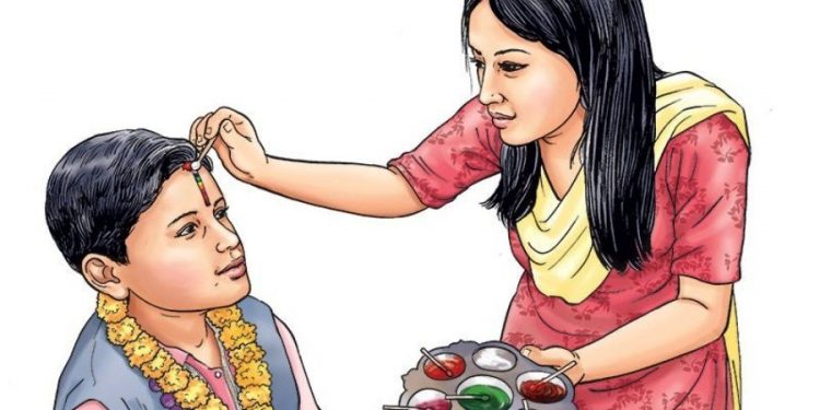 आज भाइटीका, ११ः२ बजे उत्तम साइत