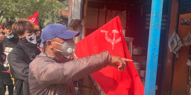 इटहरीमा पसल बन्द गराउँदै हिँडेका विप्लवका २० जना कार्यकर्ता पक्राउ