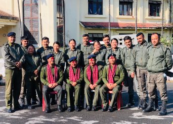 धरानका नौ जना नगर प्रहरीलाई दज्र्यानी चिन्ह प्रदान