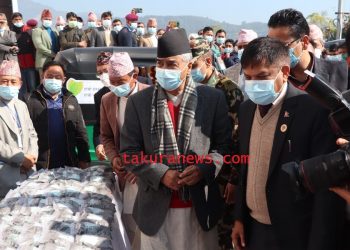 धरानमा प्रधानमन्त्री शेरबहादुर देउवा : चार घण्टा पर्खाएर तीन मिनेट सम्बोधन (भिडियो)