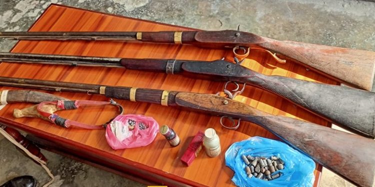 मोरङको लेटाङमा तीन नाल भरुवा बन्दुकसहित एक पक्राउ