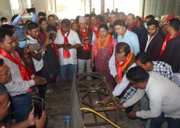 इटहरीमा फोहोर प्रशोधन केन्द्रबाट ग्याँस उत्पादन सुरु