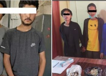 झापामा लागूऔषधसहित पाँच पक्राउ