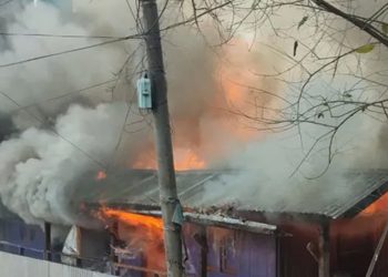 ताप्लेजुङमा आगलागीमा परी वृद्वाको मृत्यु