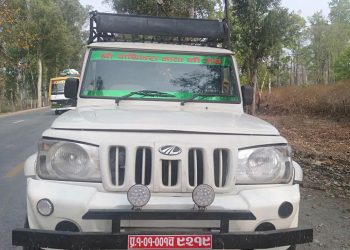 अवैध समान बोकेको गाडी सहित चालक नियन्त्रणमा
