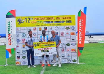 इटहरी गोल्डकप : कञ्चनजङ्गा फुटबल क्लबलाई पराजित गर्दै मनाङ–मस्र्याङ्दी सेमिफाइनलमा