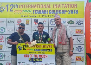 इटहरी गोल्डकप : आर्मी क्लब फाइनलमा प्रवेश