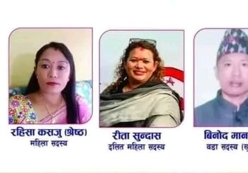 धरान १ मा कांग्रेसको प्यानलै विजयी