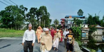 इटहरीमा ११ जना किरियापुत्रीले गरे मतदान
