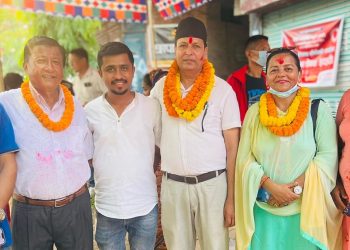 इटहरी ४ मा नेकपा एमालेको प्यानलै विजयी