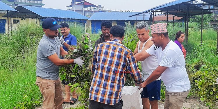 इटहरीको हटिया व्यवस्थापनमा वडाध्यक्ष जीतेन्द्र थापाको सक्रियता