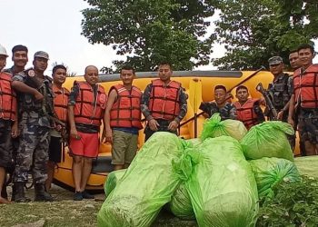 ​​​​​​​सुनसरीमा बालुवाभित्र लुकाएर राखेको ३ सय ५० केजी गाँजा फेला