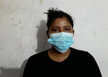 ब्राउनसुगरसहित युवती पक्राउ