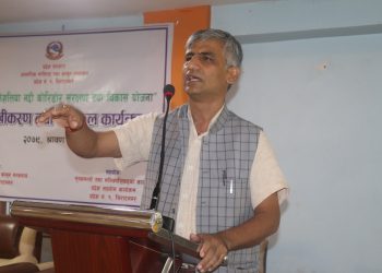 केशलिया नदीमा कोरिडोर निर्माणको प्रक्रिया अगाढि बढाइने