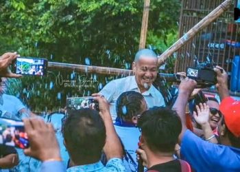 धरानमा खानेपानी आएसँगै खुशीयाली (तस्वीरहरूसहित)