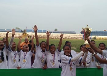 महिला फुटबल छनौट खेलमा झापालाई स्वर्ण पदक