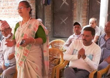 इटहरीमा भगवती चौधरीको विवादास्पद अभिव्यक्ति, दिइन् ‘गोली चलाउने र छुरा रोप्ने धम्की’ (भिडियोसहित)