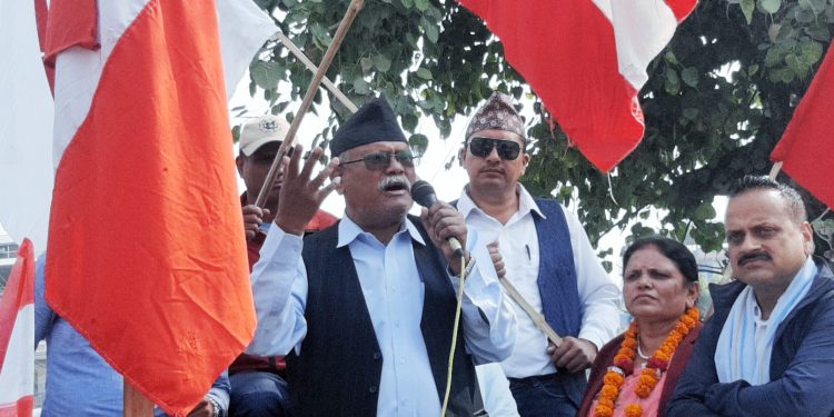 इटहरीमा विजय गच्छदारको गर्जन : ‘जनताले मत दिएर जिताउँछन्, अदालतले इन्साफ दिन्छ’