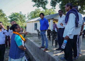 चुनावी एजेण्डा सुनाउँदै घरदैलोमा भगवती चौधरी, भन्छिन्, ‘षड्यन्त्र गरेर चुनाव जित्छु भन्ने नसोचे हुन्छ’