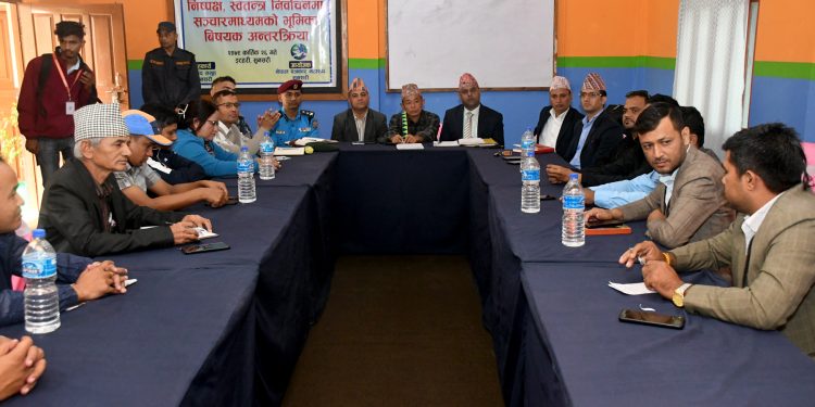 सुनसरीका सिडिओ भन्छन्, ‘हरेक मतदानस्थल संवेदनशील छ, निर्वाचन शान्तिपूर्ण रूपमा सम्पन्न गर्छौँ’