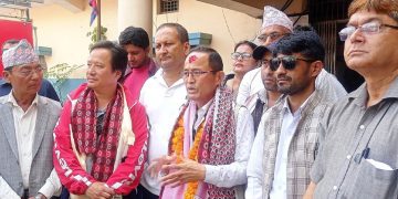 मोरङ क्षेत्र नं. ३ (क) मा कांग्रेसका शेखरचन्द्रको निधन भएपछि मानबहादुरले गरे मनोनयन दर्ता