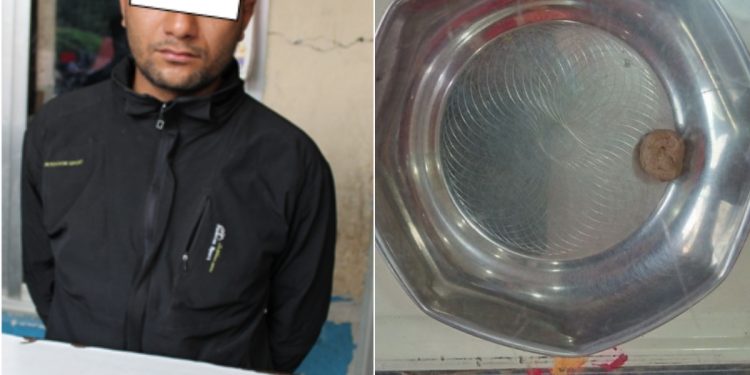 खैरो हिरोइन जस्तो देखिने लागूऔषधसहित इटहरीको संगीत चौकबाट प्रज्वल प्रकाउ