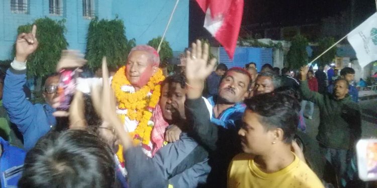 मोरङ ५ (क) मा कांग्रेसका मण्डल निर्वाचित