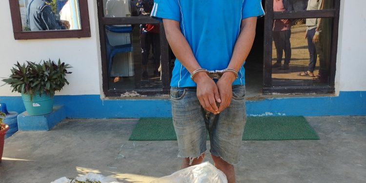 लागूऔषध सहित उदयपुरबाट एक जना पक्राउ