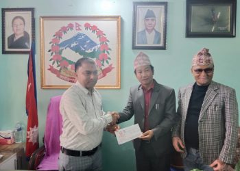 सप्तकोसीको पानी धरान ल्याउने हर्क साम्पाङको योजनामा बराहक्षेत्रका मेयरको साथ