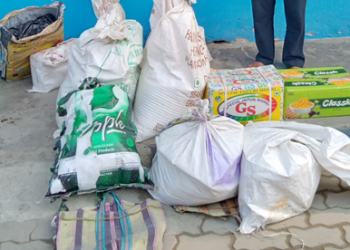 इटहरी : भन्सार छलीको सामानसहित एक पक्राउ