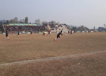 धरानमा २३ औं गोधुली रनिङ कप फुटबल सुरु, उद्घाटन खेलमा ५ नं. वडा विजयी