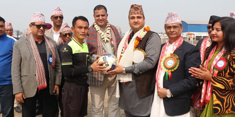 इटहरीमा प्याब्सन प्रदेश १ को ‘प्रेसिडन्ट कप’ सुरु