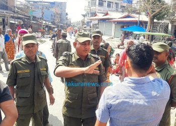 साप्ताहिक हाटबजारमा इटहरीका नगर प्रहरीको ज्यादती