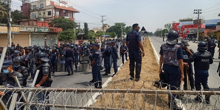 कोसी प्रदेश : पहिचान पक्षधर र सुरक्षाकर्मीबीच शनिबार पनि झडप