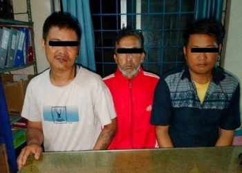 झापामा ब्राउनसुगरसहित तीनजना पक्राउ