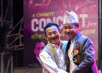 कोकाहा खानेपानी सहयोगको लागि आयोजित ‘च्यारिटी कन्सर्ट’मा बाक्लो भीड